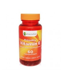 Nutraceutica, Prírodný vitamín E s tokotrienolmi, 60 kusov kapsúl